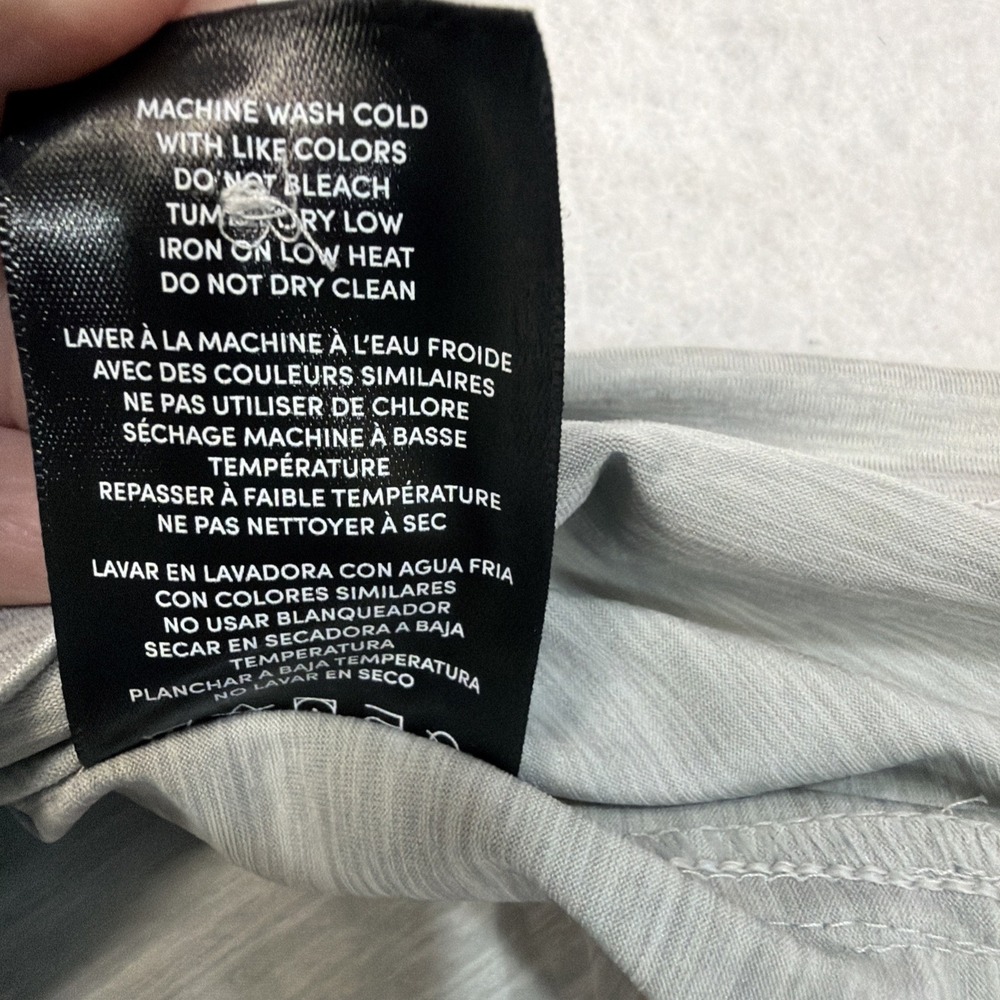 Cole Haan Founders Polo Shirt Mens Medium Grey Space Dye Tipped CHMPOLO_04 NWT - Picture 12 of 14